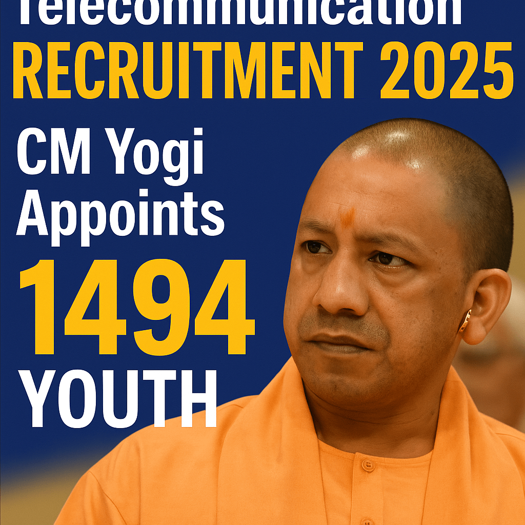 UP Police Telecommunication Recruitment 2025