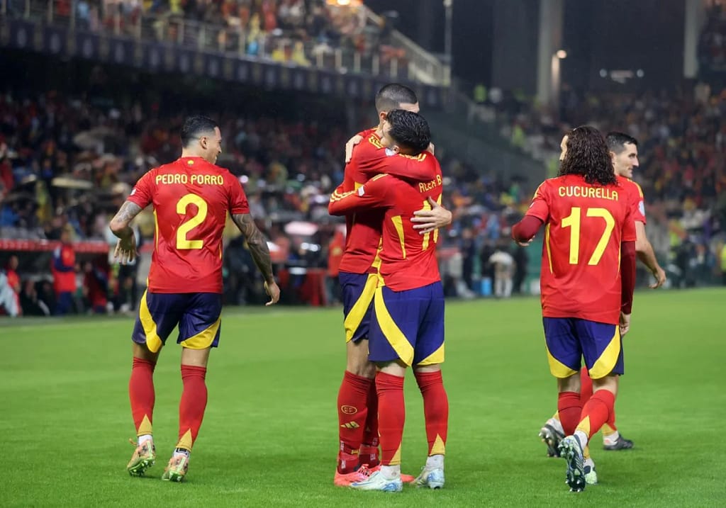 Spain takes on Bulgaria in World Cup qualifying match