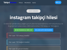 Similar sites like takipcikutusu.com